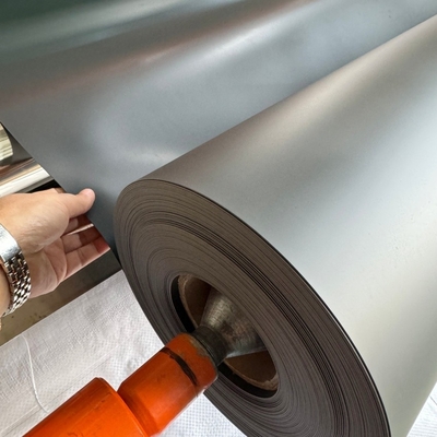 Black PVC Waterproof Membranes For Dam Seepage Prevention Is Resistant To Aging
