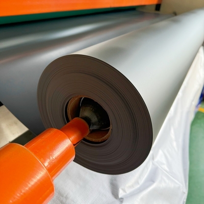 Black TPO Roof Waterproof Membrane For Roof Waterproofing / Grey Building
