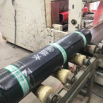 PE Surface Bitumen Polyester Membrane Rolls , Bituminous Sheet Waterproofing Membrane