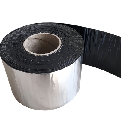 1.0mm-3mm Aluminum Foil Waterproof Tape Self Adhesive For Roofing / Basement