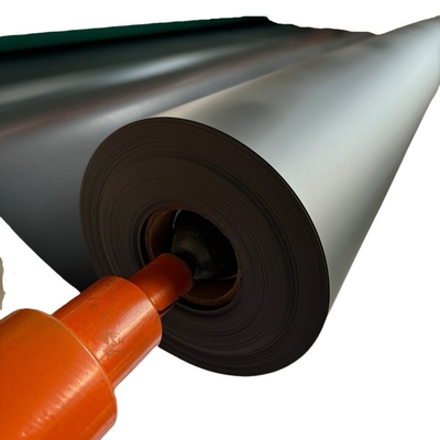 Black PVC Waterproof Membranes Roof Tear Resistant Waterproof Material