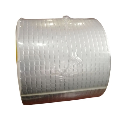 Aluminium Foil Butyl Rubber Tape , Waterproof Sealing Tape For Roof