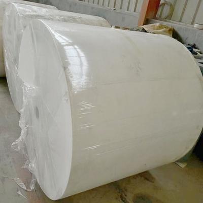 Long Filament Polyester Asphalt Cloth / White 100% Polyester Felt Fabric